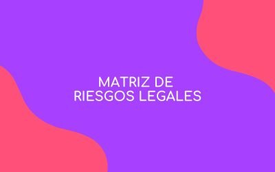 MATRIZ DE RIESGOS LEGALES